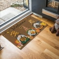 thumbnail image 3 of Thanksgiving Fall Welcome Decorative Doormat 30x17inch, Non Slip and Washable Gnome Maple Leaf Doormat Door Mat for Yard, Entryway, Farmhouse, Patio, Front Porch, 3 of 5