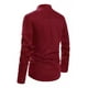 thumbnail image 4 of Camisa Cuello Mao Manta Hombre Casual Slim Fit Manga Larga, 4 of 4