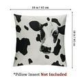 thumbnail image 4 of Cute Black and White Cow Stripe Pillowcase King Size Pillow Cover Protector Pillow Sham Pillow Case with Zipper  for Long Throw Pillow, 4 of 7