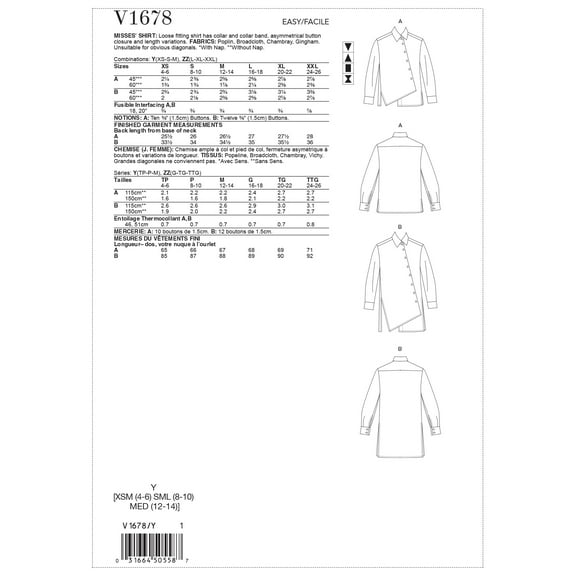 Misses' Shirt-L-XL-XXL