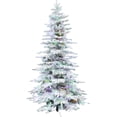 thumbnail image 1 of Árbol de Navidad Fraser Hill Farm de 6.5 pies con luces y soporte, 1 of 7