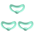 thumbnail image 1 of Máscara de silicona con 3 almohadillas faciales a prueba de luz para Meta Quest Green 3 piezas, 1 of 2