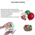 thumbnail image 4 of Christmas Decorations, 50PCS Christmas Balloon Set Red Green Confetti Latex Balloons Holiday Party Supplies for Christmas Tree Decoration Festival Home Wedding Event Décor, 4 of 6