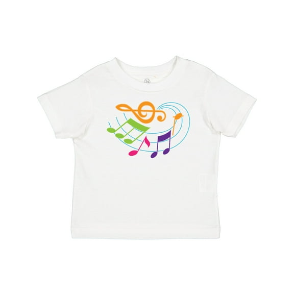 Inktastic Music Notes Musical Boys or Girls Baby T-Shirt