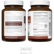 Healths Harmony 1000mg Ceylon Cinnamon Powder, Vegan Organic Cinnamon Supplement, 120 Tablets
