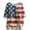 Light Blue, variant on Women's 250th Anniversary USA Shirt Mid Sleeve Independence Day Top 4th of July Shirts America 250 Merchandise Loose Star Print Tee