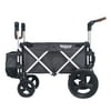 Keenz 7S+ 4 Seater Stroller Wagon \u2013 Push Pull Folding Wagon Stroller \u2013 Collapsible Quad Kids Wagon with Seats and Harnesses \u2013 Folding Stroller Cart with Canopy for 12m+ Bab