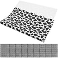 thumbnail image 1 of ATRISS 10 piezas de papel de regalo de papel higiénico para regalo de bricolaje, suministros para fiestas con estampado de vaca de granja, papeles de embalaje, cajas para pasteles de festivales, 1 of 6