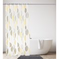 thumbnail image 2 of kieragrace KG Denise PEVA Ensemble de Rideaux de Douche 71In 71In Moutard & Gris, 2 of 7