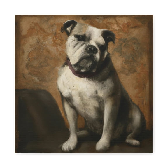 Bulldog of Baroque - Canvas