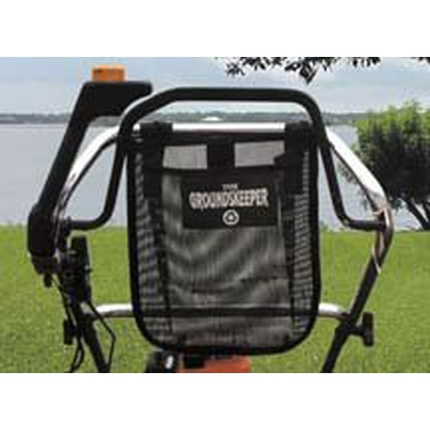 Groundskeeper Trim Trash And Debris Bag Fits Smaller Walk Behind Mowers Handy Mesh Bag Stays Open For Easy Access And For Extra Storage Capacity By Am Leonard Walmart Com Walmart Com