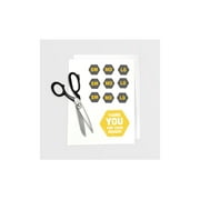 Maco Laser/Ink Jet White Multi-Purpose Labels - Full Sheet Label, Pkg of 25 Sheets