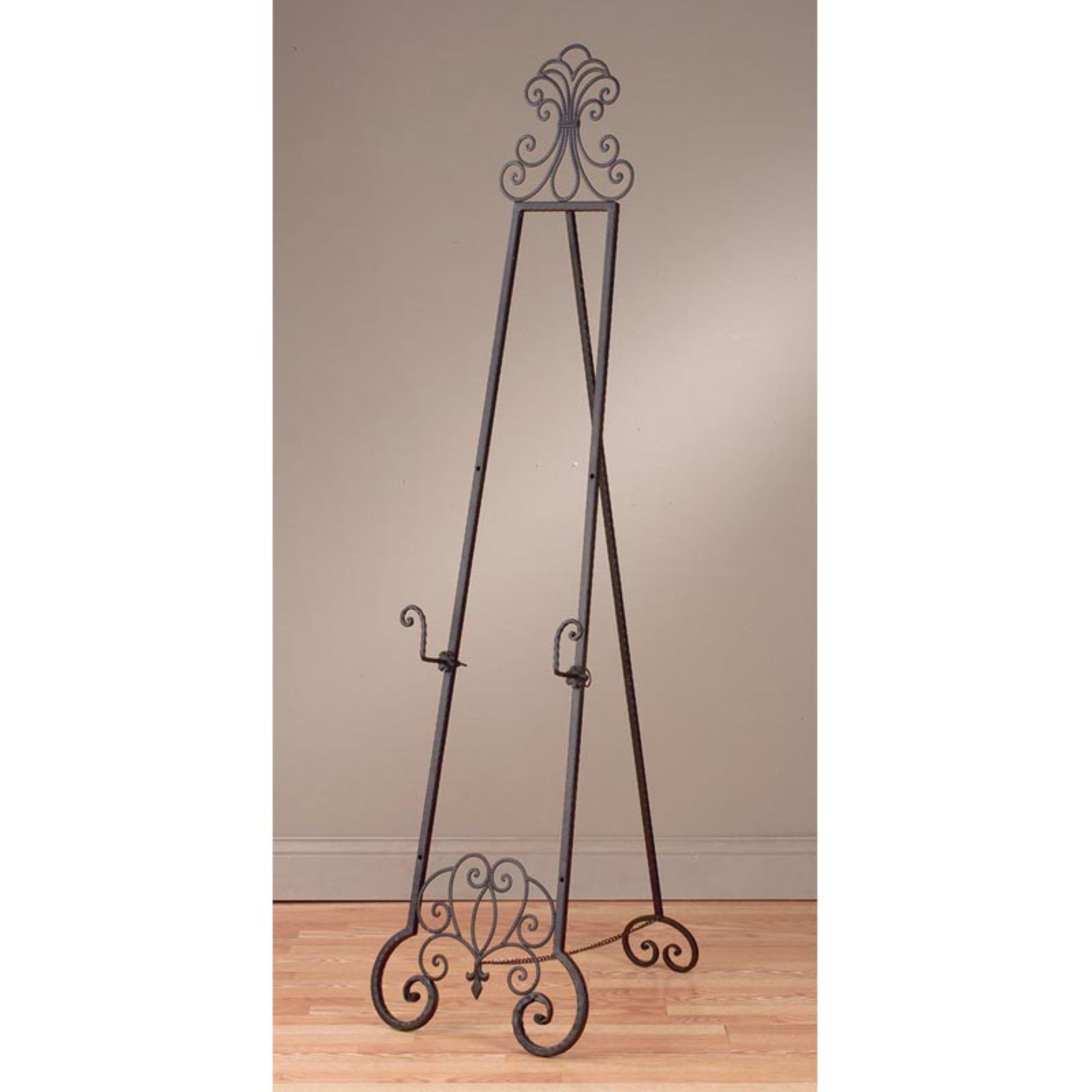 Tripar Mahogany Metal Floor Easel
