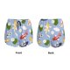 thumbnail image 3 of Balery Colorful Koi Fish Pantalones cortos deportivos para mujer con forro y dos bolsillos, elásticos, para entrenamiento, gimnasio, yoga-Small, 3 of 7