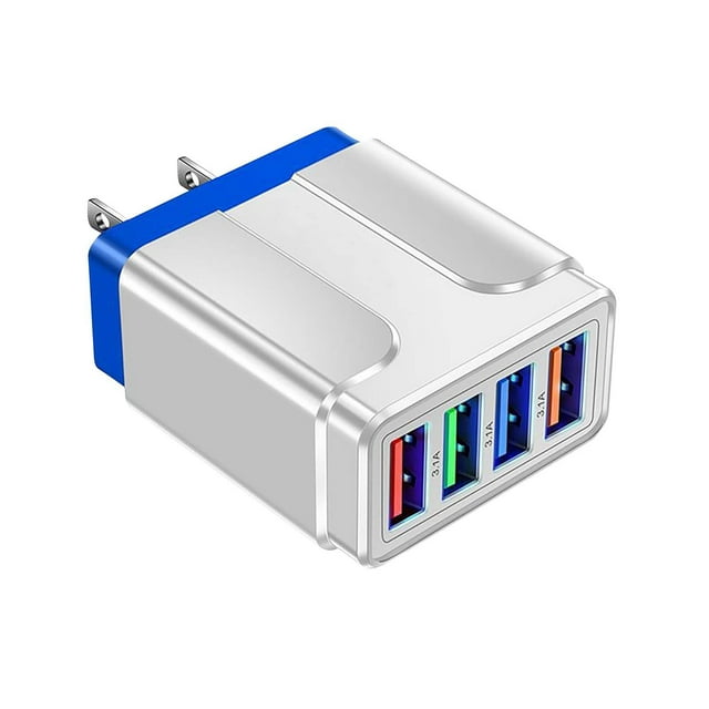 Wall-Mounted USB Charger - Universal Compatibility, Safe Reliable, Overheating Protection, Perfect Gift for Father/Husband