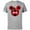 Athletic Heather, variant on Disney Minnie Mouse COUSIN Holiday Family - Short Sleeve Cotton T-Shirt for Adults - Customized-Black
