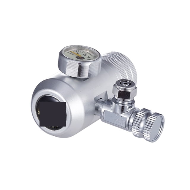 Régulateur de CO2 pour Aquarium Kit d'Élevé Solénoïde Compteur de Bulles Réservoir de Poissons Système de Contrôle de CO2 Générateur de Réacteur Réduction de Pression, Installation Facile