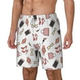thumbnail image 2 of Balery Fashion Mens Swim Trunks Swim Shorts for Men Quick Dry Inseam Beach Shorts with Compression Liner Pocket-Medium, 2 of 9