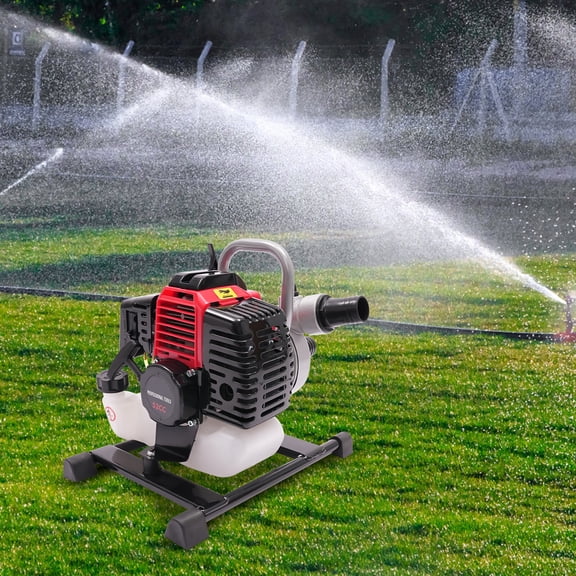 52cc 2 Stroke Water Pump 1.5in Water Pump Water Transfer Pump Irrigation