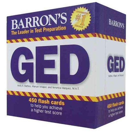 Barron S Ged Flash Cards Walmart Com