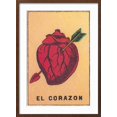 thumbnail image 2 of Art.com Heart Pierced by Arrow Art Print, Brown Frame Wall Art, 21" x 29", 2 of 5