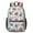 Pioneer Flower Floral, variant on Pioneer Flower Floral Print Pattern 17" School Backpacks for Teens,Waterproof Oxford Fabric,S-Shape Padded Straps for School,Travel,Hiking,Camping