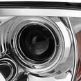 thumbnail image 4 of AKKON - For 09- 18 Ram 1500 / 2500 / 3500 Pickup Truck Chrome Clear DRL Daylight LED Tube Projector Headlights Replacement Pair, 4 of 7
