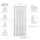 thumbnail image 3 of puerta plegable jupiter 100 x 215 cm, 3 of 8