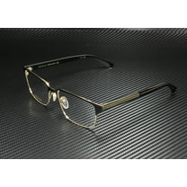 GUCCI GG0383O-004 Rectangular Black Endura Gold Demo Lens 58 mm Men's Eyeglasses