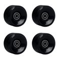 thumbnail image 1 of 4pcs PU high elasticity non flashing wheels with 4plate wheels, 1 of 5