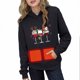 thumbnail image 1 of Sudadera con capucha para niñas y niños, con estampado navideño de invierno, con control de temperatura de tres velocidades, ropa calefactora, sudadera con capucha para niñas, 1 of 9