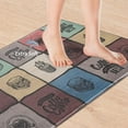 thumbnail image 3 of Anti Fatigue Comfort Kitchen Standing Desk Mat Decorative Ergonomic Floor Pad Kitchen Rug Waterproof Stain Resistance Non Slip Kitchen Set, 17.3''''x27.6''''+17.3''''x47.2'''', Coffee, 3 of 6