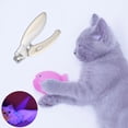 thumbnail image 5 of HHBEAUTY LED Pet Nail Clippers with Light, Trimmers with Protective Guard, Quick Sensor, Safety Lock - Suitable for Large and Small Dogs & Cats, White, 5 of 5