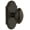 Bronze, variant on Grandeur 821654 Arc Solid Brass Privacy Door Knob Set - Brass