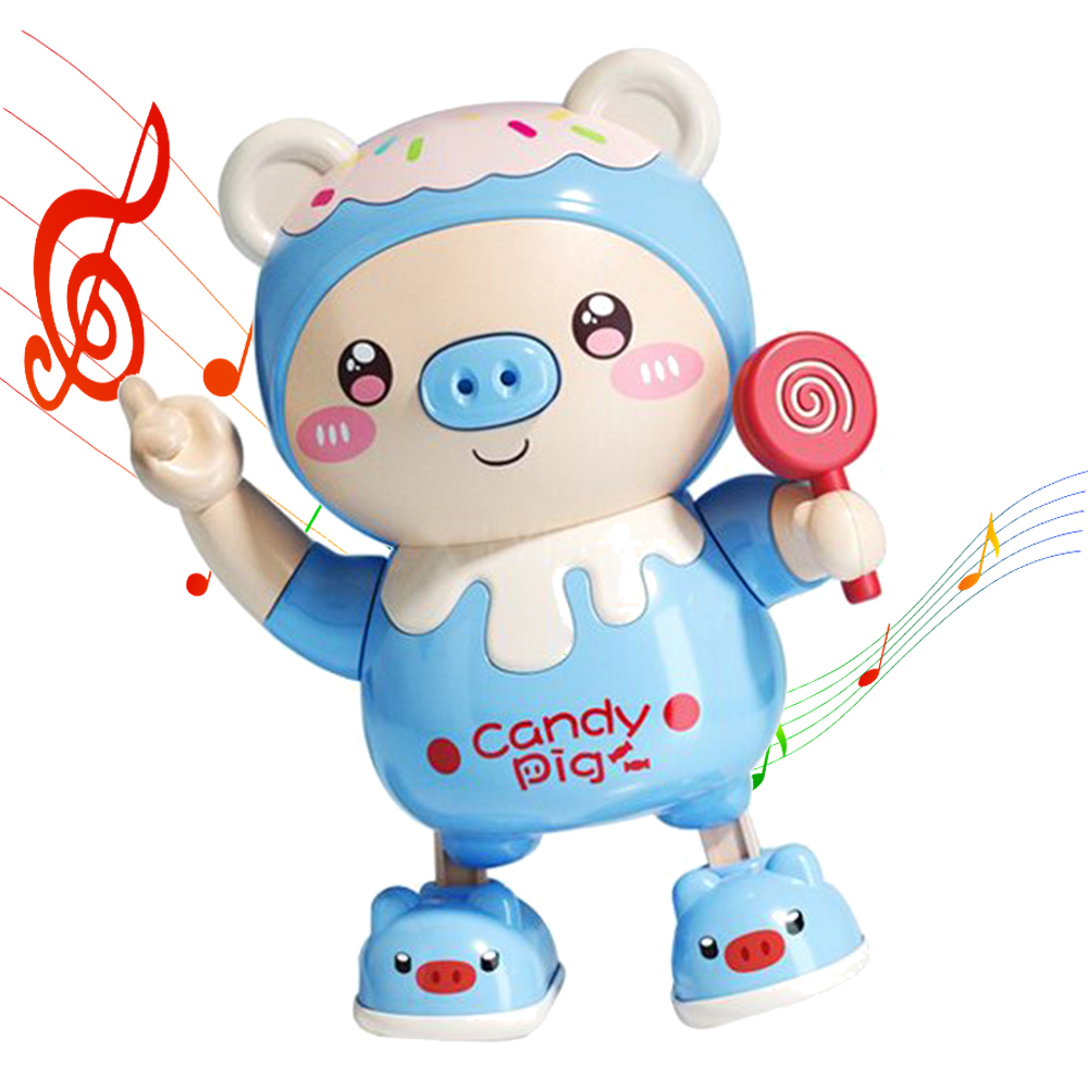 Girony Baby Pig Musical Toys for 1 to 3 Year Old, Electric Dancing Pig