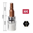 thumbnail image 3 of 3Pcs Hexagonale Tête Tournevis Bit 1/4 Pouce Drive Socket Outils à Main H3 H4 H5 H6 H7 H8, 3 of 9