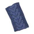 thumbnail image 3 of GZWYHT Headbands for Women,Hair Accessories Solid Knitting Wool Empty Top Pullover Hat Hair Band Warm Temperament Hair Band Headdress Hair Bands,Hair Ties,Workout Headbands Navy, 3 of 3