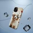 thumbnail image 5 of DistinctInk Tough Case for Apple iPhone 13 MINI (5.4" Screen), Compatible with MagSafe Charging - Valentine's Day Australian Shepherd Puppy, 5 of 6