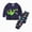 Dark Blue, variant on 12-24 Months Toddler Baby Boy Fall Winter Clothes Waffle Knit Long Sleeve Sweatshirt Pants Outfit Set 0 6 12 18 24 M 1t 2t 3t 4t 5t 6t