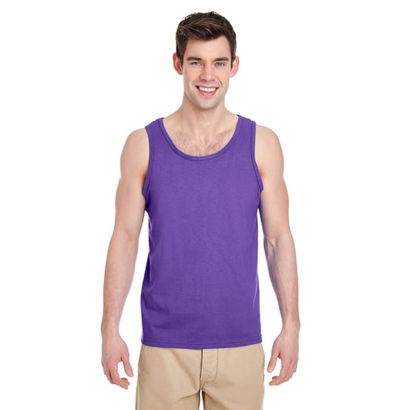 Gildan - Heavy Cotton Tank Top - 5200, Purple, XL