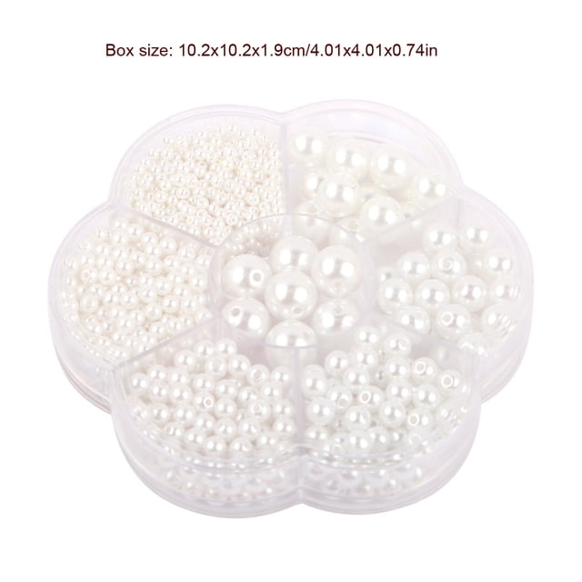 Baohd 1/2/3/5 1150pack/lot Bead Accessories Easy To Thread Wide Application Not Easy To Fade yellow 1 Pc