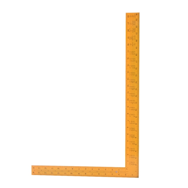 Regla Cuadrada En L, Escuadra De Prueba Fácil De Usar, Para Herramientas De Marcado De Construcción De Hardware De Carpintería LHCER Amarillo