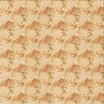 thumbnail image 1 of Ahgly Company Indoor Square Patterned Carrot Orange Area Rugs, 6' Square, 1 of 6
