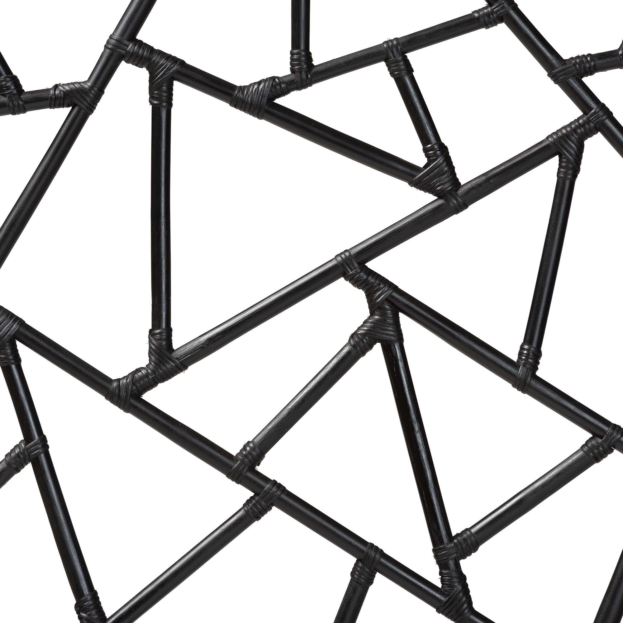 bali & pari Frydel Boho Standalone Headboard, Queen, Black