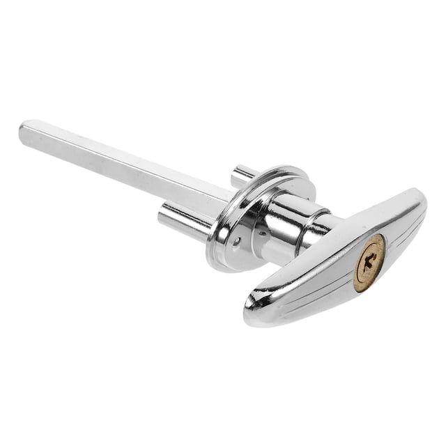 unbranded 1Jgo Cerradura Para Puerta De Garage Con Manija T Resistente Color Plata Con Alta Seguridad