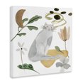 thumbnail image 2 of Stupell Industries Cottage Floral Happy Cat Botanicals Canvas Art, 24 x 24, by Melissa Wang, 2 of 7