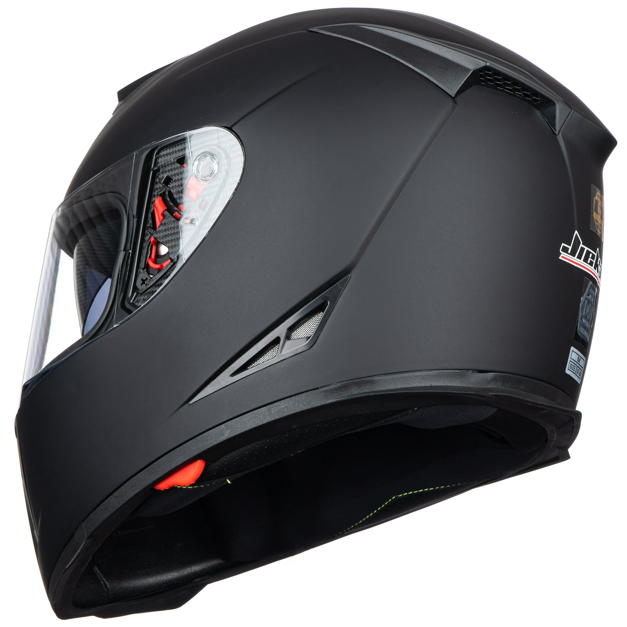 Full-Face Adult Street Motorcycle Helmet, Formwork Double Visor Helmet for Both Men and Women