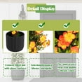 thumbnail image 3 of Bibana 37" 2 Packs Orange Artificial Plum Blossom Tree, Fake Floral Plant Tree in Pot, Faux Potted Decorative Topiary Plant, Cement Filled Flower Trees for Modern Home Office Indoor Outdoor, 3 of 6