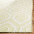 thumbnail image 4 of Safavieh Dhurries Bianca Geometric Area Rug, Green/Ivory, 9' x 12', 4 of 11