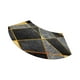 thumbnail image 2 of Alfombra de baño curva, alfombra de ducha, alfombra de baño con forma de , alfombra de baño absorbente de agua, alfombra de baño para bañera, Oro negro, 2 of 9